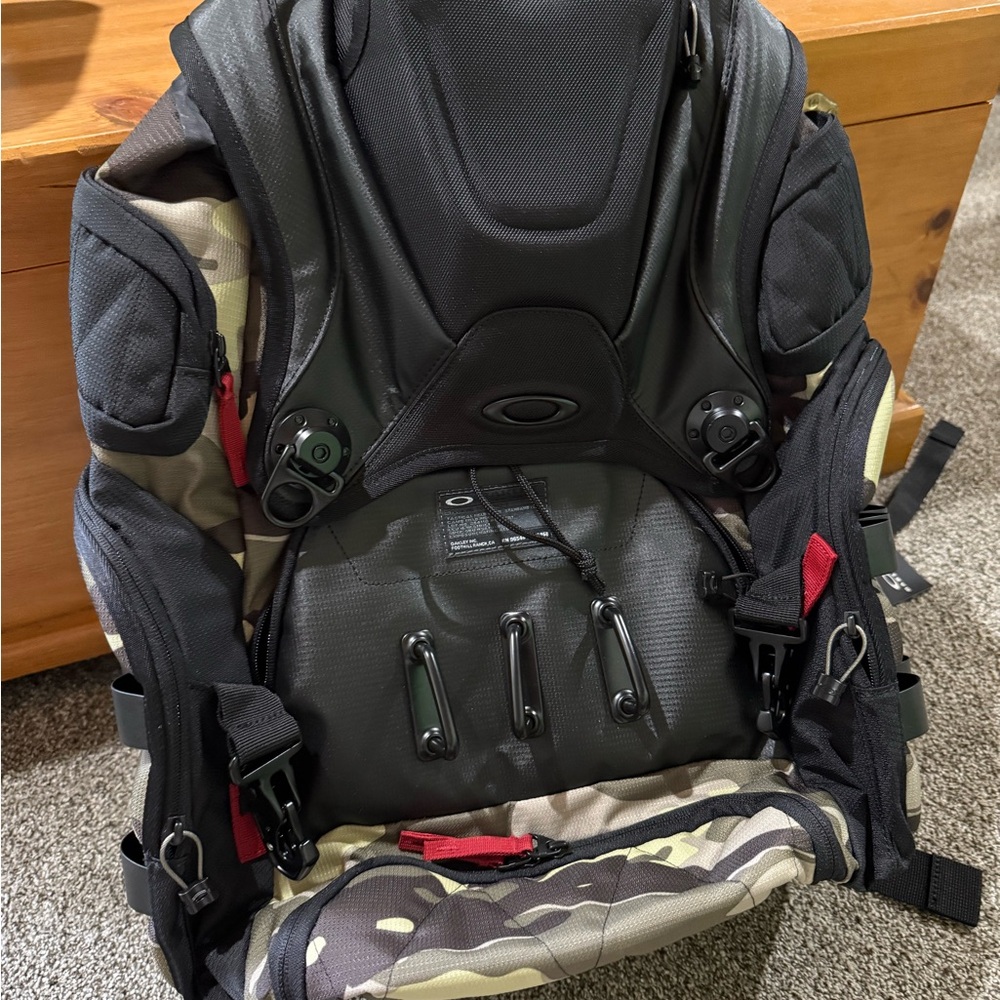 Oakley Kitchen Sink - Black and Camouflage Tactical Backpack